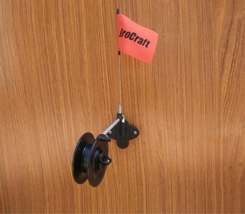 Brocraft Ice Fishing Rattle Reel Wall Mount/Ice Fishing House and shanty Reel/Tip- up - Image 1