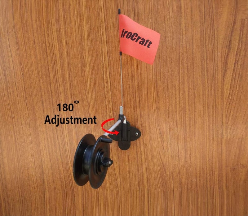 Brocraft Ice Fishing Rattle Reel Wall Mount/Ice Fishing House and shanty Reel/Tip- up - Image 2