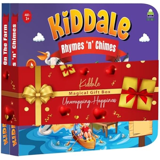 Kiddale 2-Pack Rhymes n Chimes and Music on the Farm Board books. - Image 5