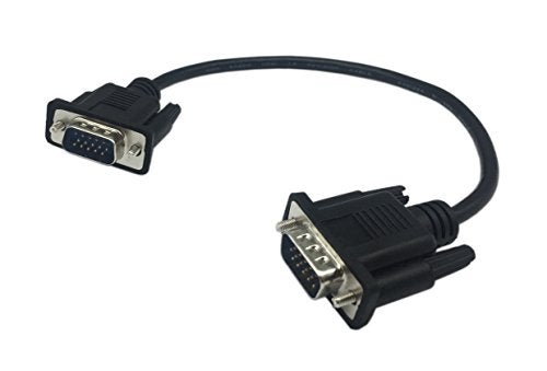 CERRXIAN 1ft VGA SVGA 15 Pin HD15 Male to Male Adapter Video Monitor Cable for PC Laptop TV Porjectormm - Image 3