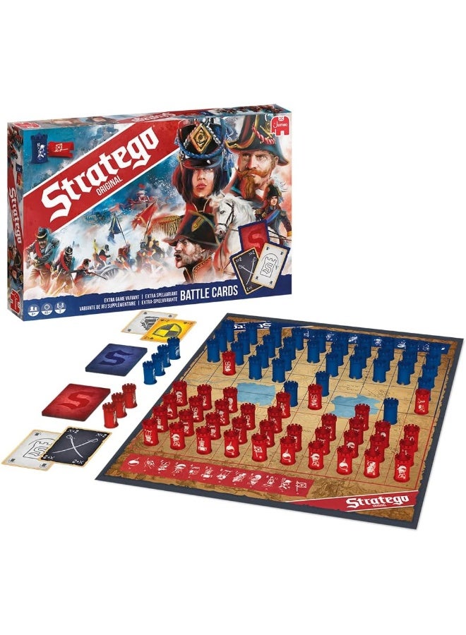Jumbo Stratego Original | 2 Players | Official Version | English and French Language | Ages 8+ | Board Game | Original Made In Netherlands - Image 5