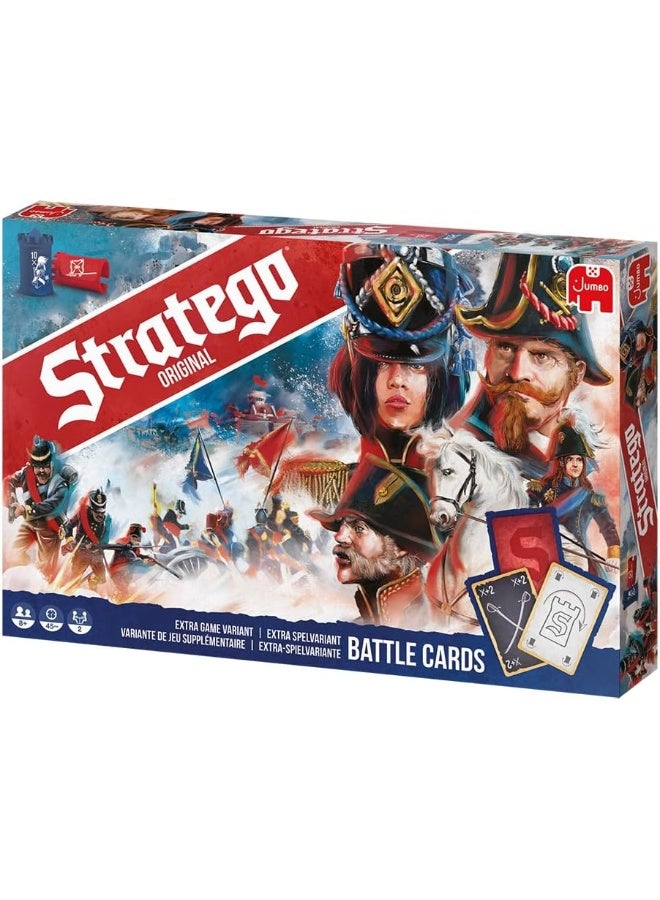Jumbo Stratego Original | 2 Players | Official Version | English and French Language | Ages 8+ | Board Game | Original Made In Netherlands - Image 4