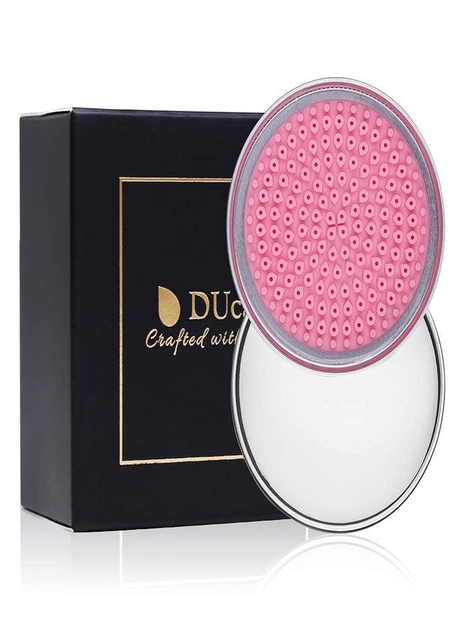 DUcare Flat Top Kabuki Foundation Brush + DUcare Makeup Brush Cleanser - Image 5