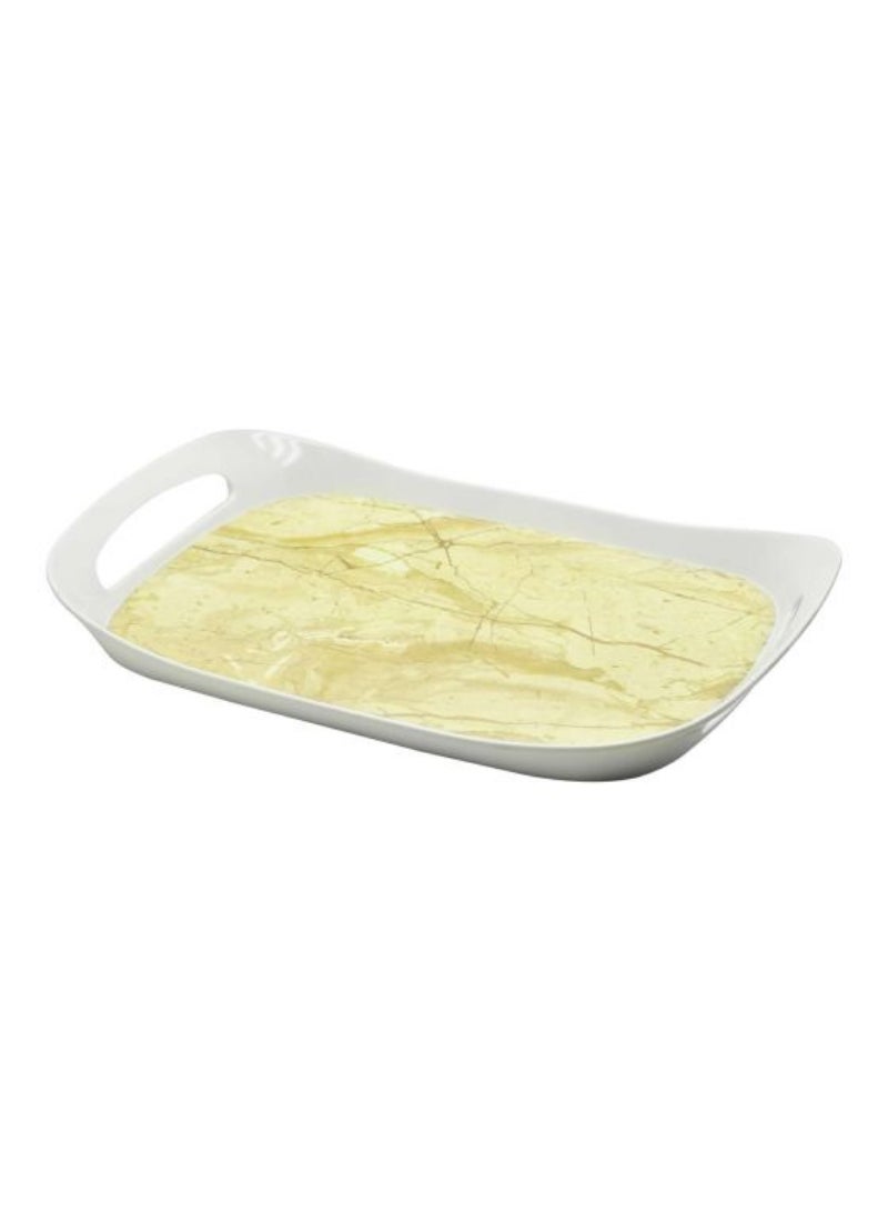 Top Pick Comfort Tray X- Large Beige Static Gold Dwt1026Beg 18"X11"