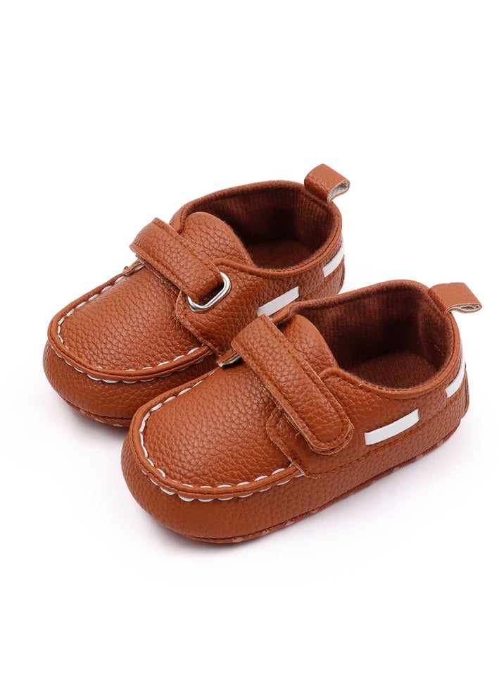 DecoLoral DECOR ME Brown Color Soft Leather Shoes for Baby Boy