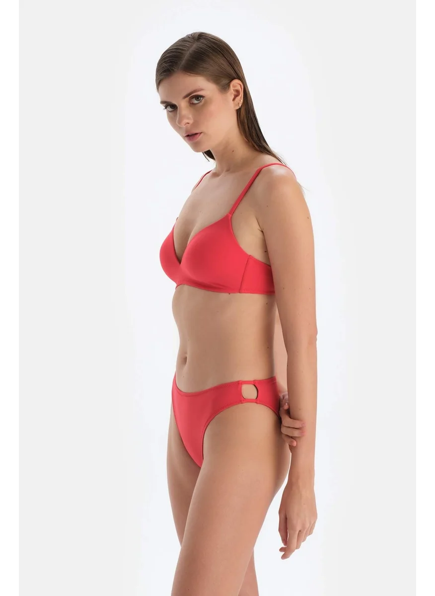 dagi Red Low Waist Bikini Bottom