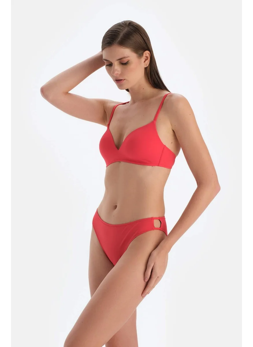 dagi Red Low Waist Bikini Bottom