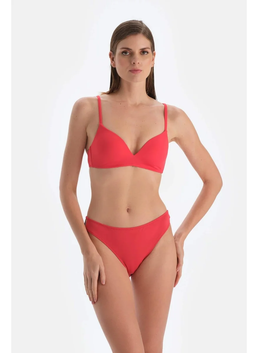 dagi Red Low Waist Bikini Bottom