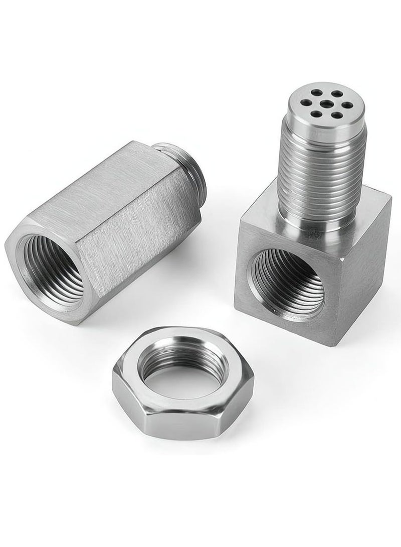 O2 Sensor Spacer, 1 Pcs Universal M18*1.5 Check Engine Light Eliminator Adapter O2 Oxygen Sensor Spacer Extender Adapater Isolator for Exhaust Systems  - Image 5