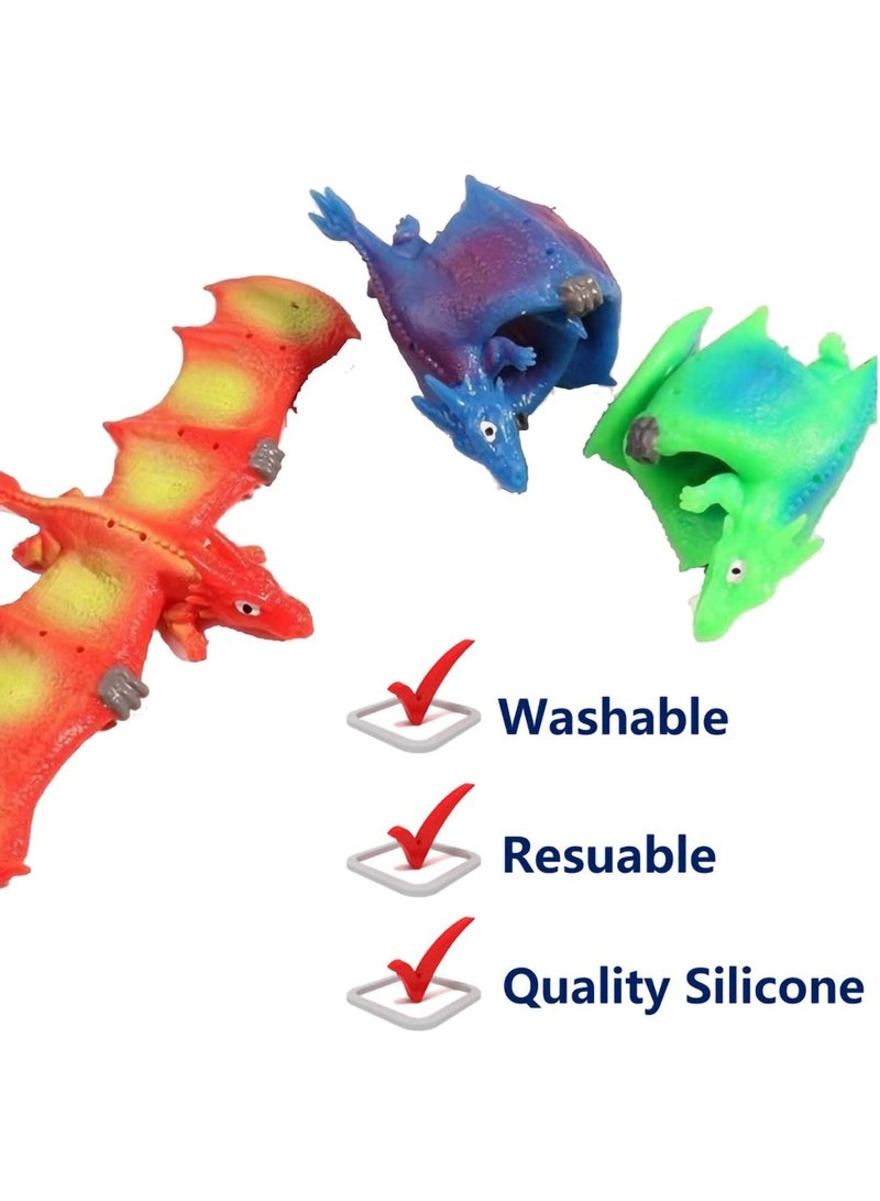 كاست ويف 3 Pack Slap Bracelets for Kids, Dinosaur Slap Bracelets Decompression Toys Kids Birthday Party Favors Animal Bracelets Classroom Prize for Students - Image 5