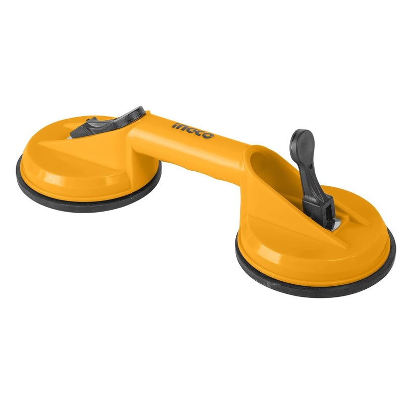 INGCO Ingco Glass Suction Cup Lifter Two Head Sucker Carrying Handle Puller, Capacity 50 KG  - Image 2