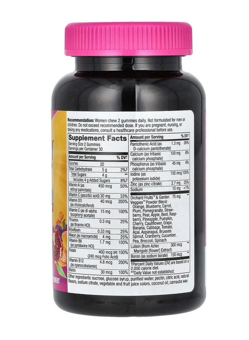 ألايف الايف فيتامينات للسيدات 50+ جامي 60 قطعة - Image 2