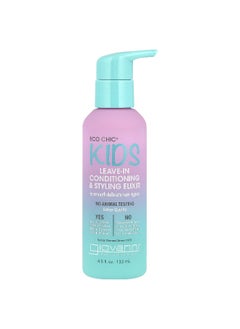 Giovanni Giovanni, Eco Chic® Kids, Leave-In Conditioning & Styling Elixir, 4.5 fl oz (133 ml)  - Image 1