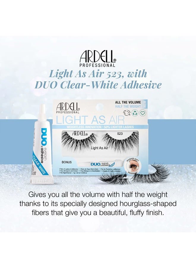 ARDELL Light As Air 523, plus a Bonus DUO Adhesive, 1g Clear - Image 2