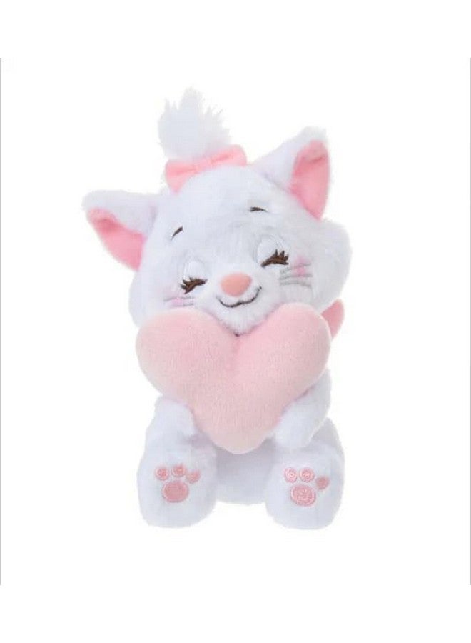 سكوبا لعبة قطط سكوبا الناعمة على شكل قلب 35 سم لأحبائك (قطة بيضاء) - Image 4