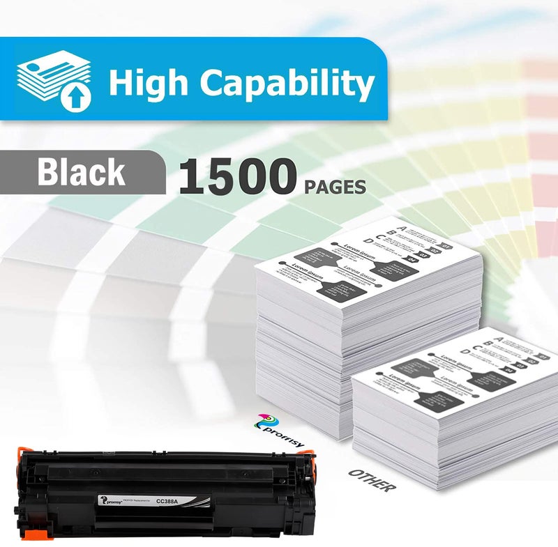 proffisy 88A CC388A Toner Cartridge Compatible with HP LaserJet M1136 MFP Printer Cartridge-1PCS - Image 3