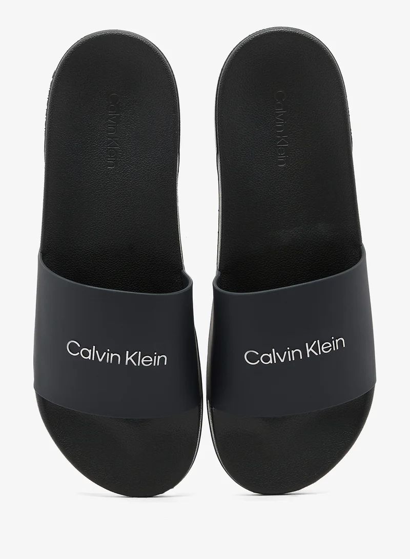 Calvin Klein  Nemo - Contoured Logo Sliders for Men | Best Price UAE