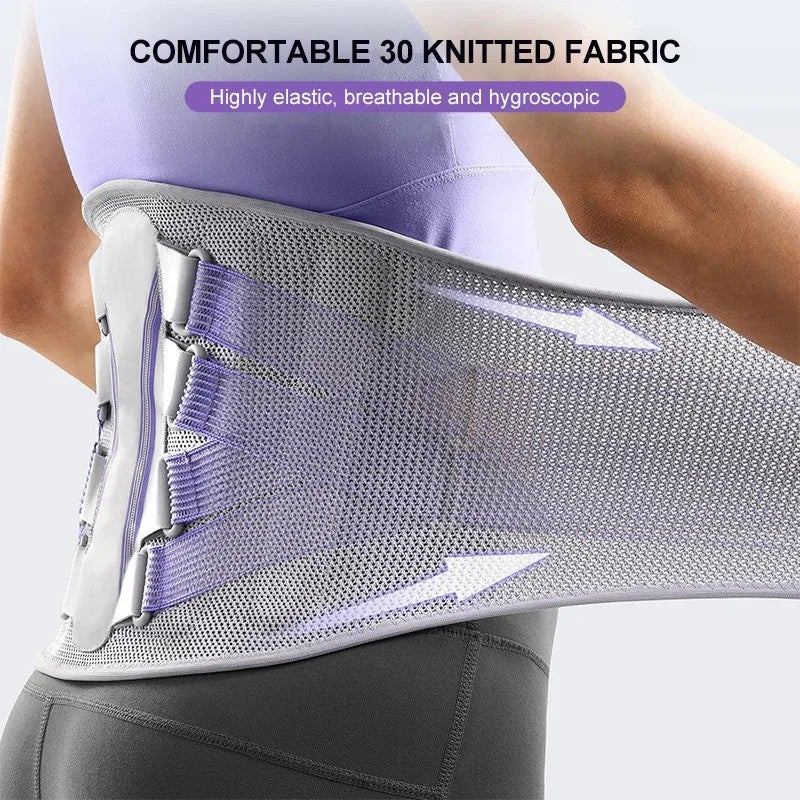 Bluejw Waist Trainer Belt - Adjustable Sport Fitness Compression Waist Trimmer for Weight Loss & Lumbar Support - Image 3