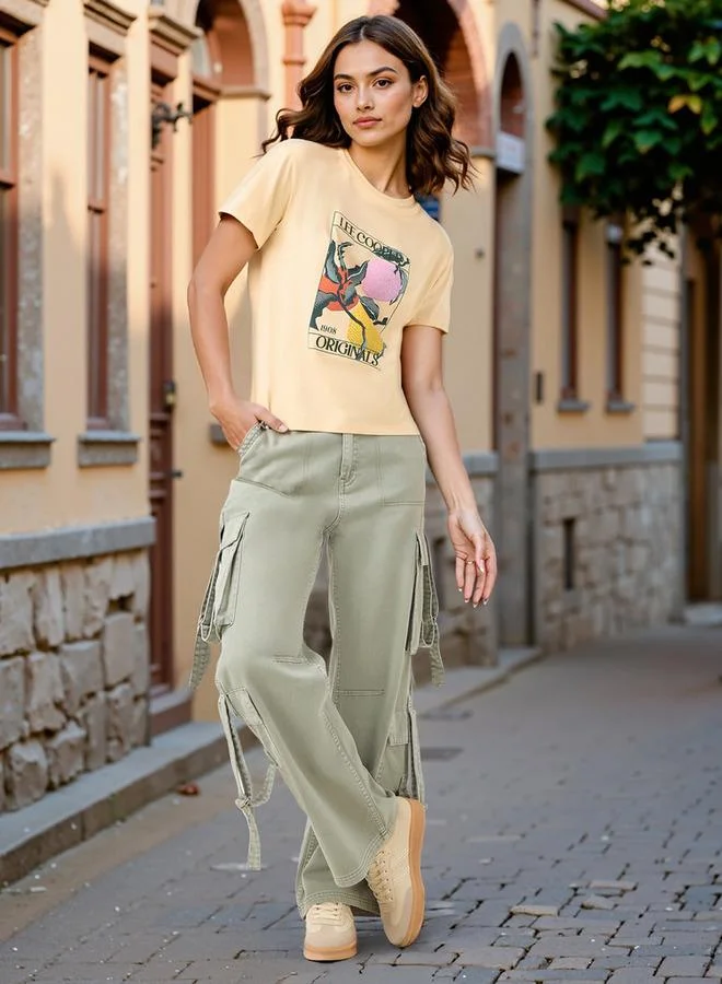 Lee Cooper Lee Cooper Logo Print T-shirt