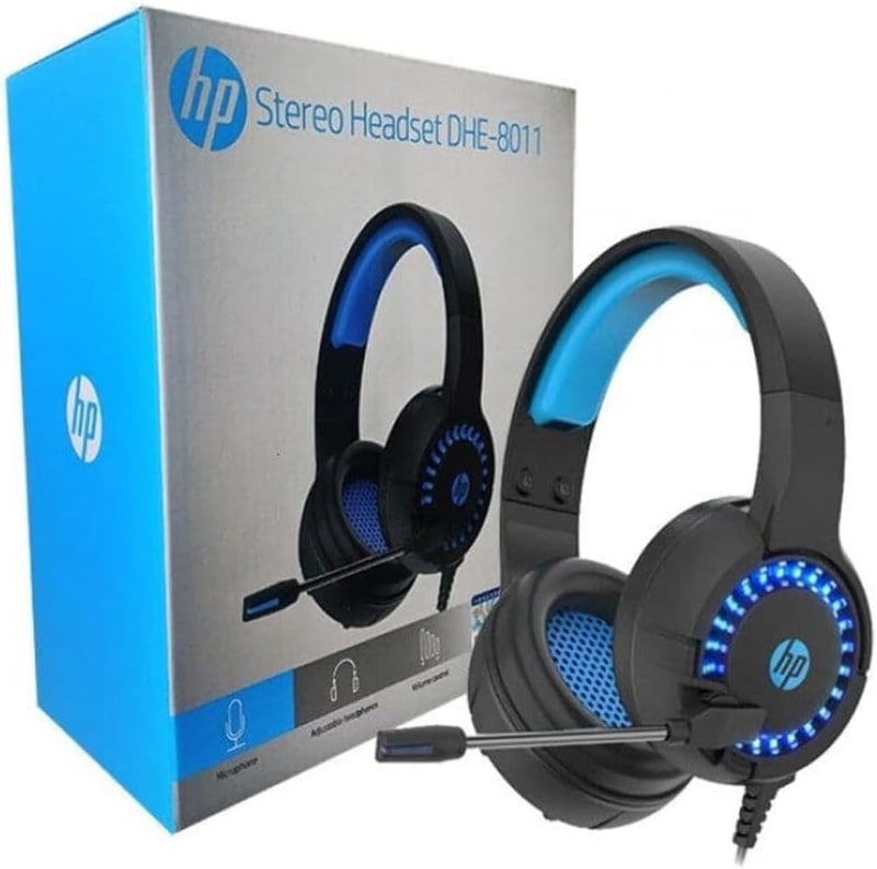 HP Stereo Gaming Headset For Smartphone, Pc, Ps4, Xbox One, Cable 2 M - Dhe-8011Um - Image 5