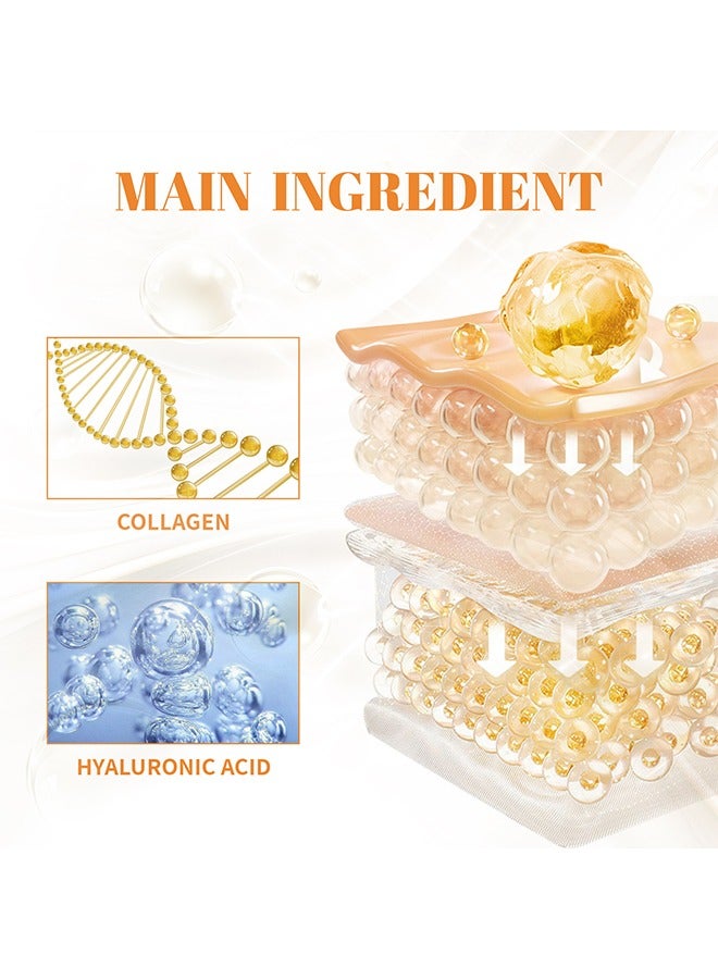 إيلهو قناع العين Highprime الكولاجين فيلم ، تركيبة قابلة للذوبان في الماء ، تتلاشى الهالات السوداء وخطوط العين ، قناع الرفع والشد 10 قطع - Image 4