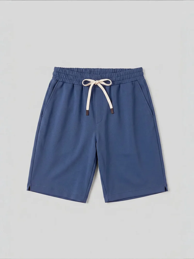 TOMMY Men's Mid Waist Jersey Shorts
