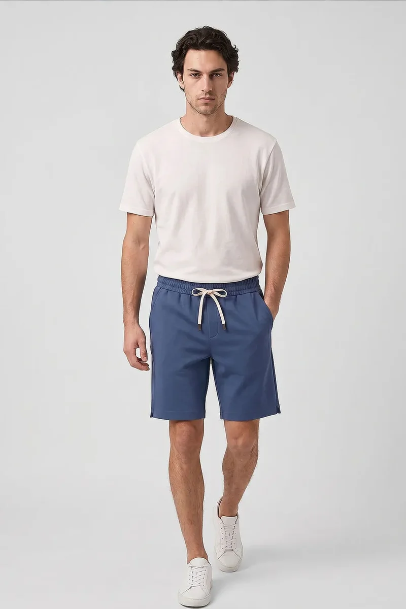 Tommylife TOMMY Men's Mid Waist Jersey Shorts