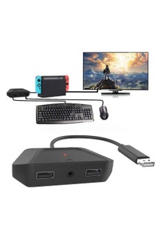 Y&D KASTWAVE Keyboard and Mouse Adapter with 3.5mm Audio Jack Compatible for Nintendo Switch, Xbox One, PS4, PS3. Perfect Games Like FPS, TPS, RPG RTS, etc.  - Image 1