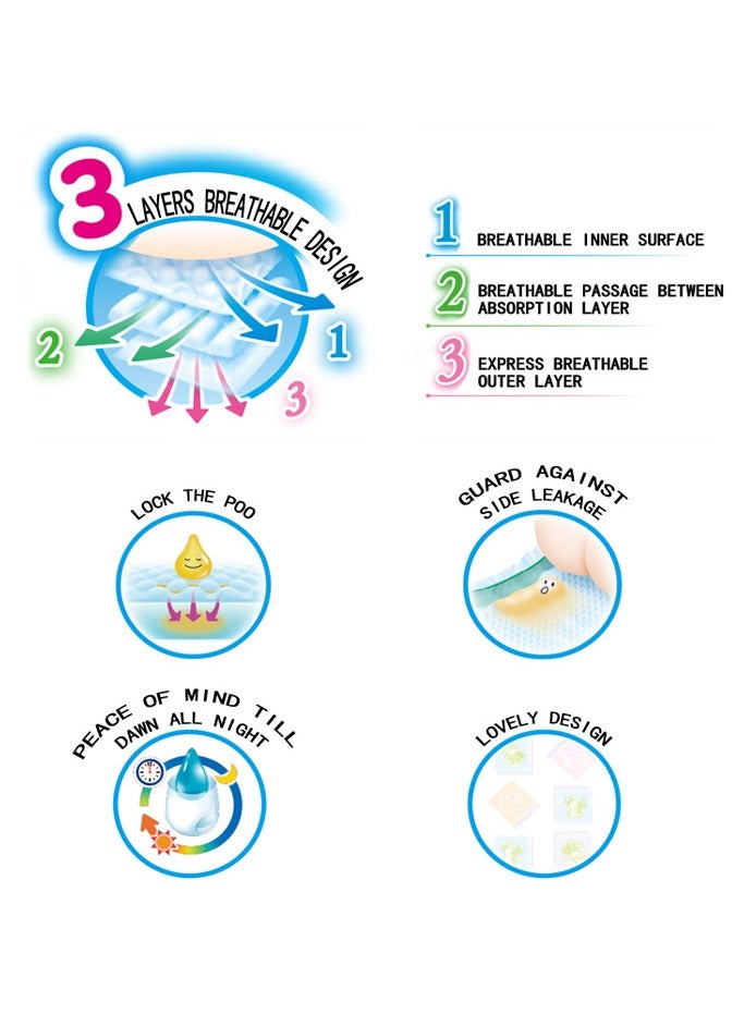 Merries Kao diapers L54 pcs, Totory, 9-14kg, Japan import，The incremental ，Ultra-thin breathable diapers for both girls and boys - Image 2