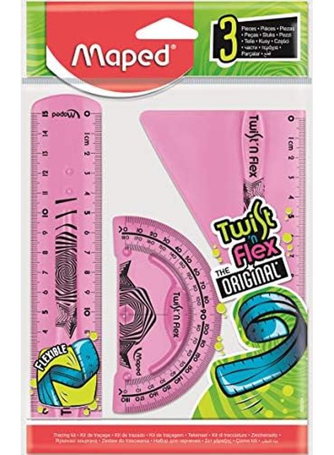 Maped Ruler 15Cm Twist N Flex 3Pcset - Image 3