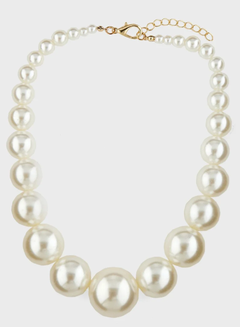 PIECES Julica Peral Necklace