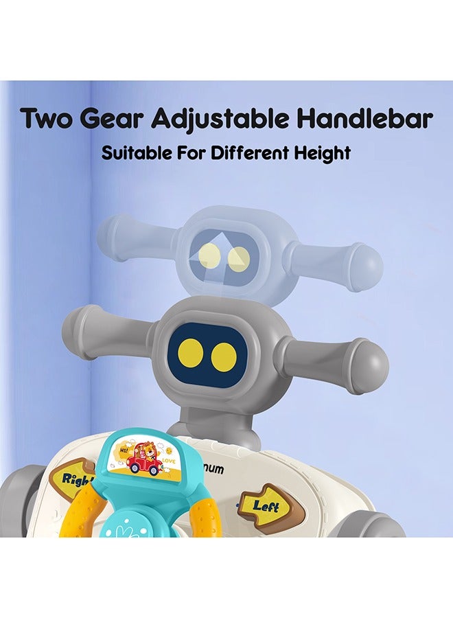 TEKNUM 3 in 1 Baby Walker With Musical Keyboard - Grey - Image 3