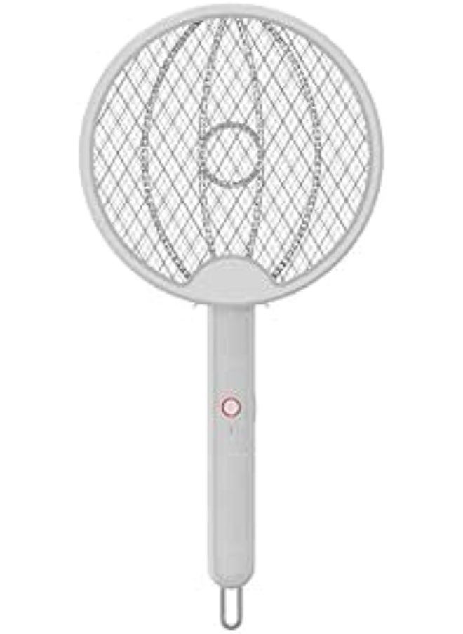 3 in 1 Round Mosquito Zapper Racket Foldable Wall Mounted Attractive Light Handheld High Quality tr
