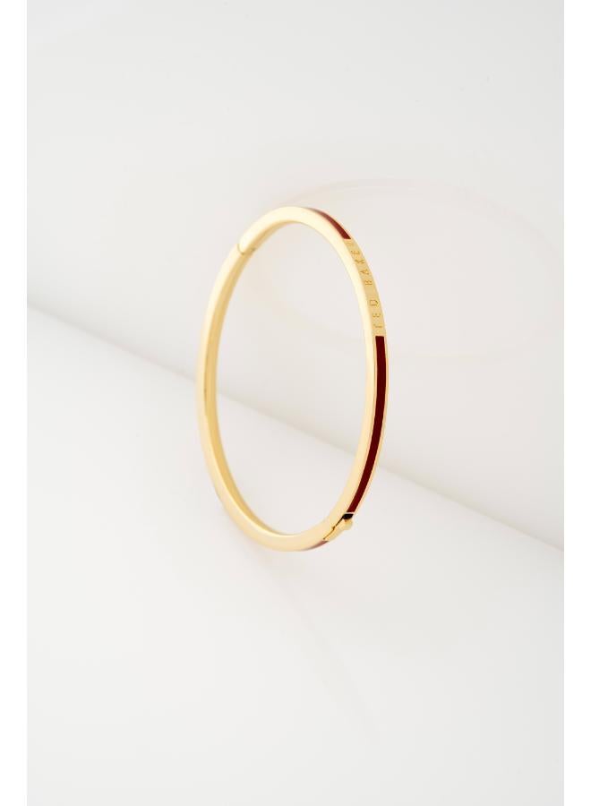 Ted Baker Roley Classic Colour Enamel Slim Bangle Bracelet - Image 1