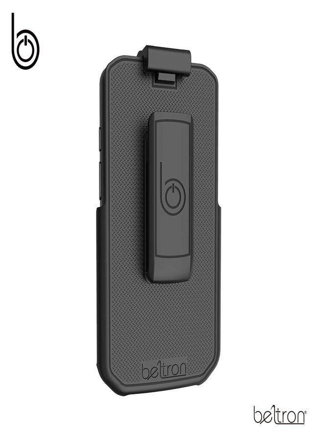 جراب BELRON CAT S48c، جراب مشبك حزام شديد التحمل لـ Caterpillar CAT S48C (Sprint/Verizon) الميزات: تثبيت آمن، مزلاج سريع الفتح وحامل مدمج (متين وموثوق وخفيف الوزن) - Image 5