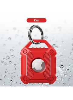 Hot Sale Can Add Logo For Apple AirTag Protective Case Tracker Airtag Waterproof Protective Case-Colour:Red-Applicable Model:Airtags