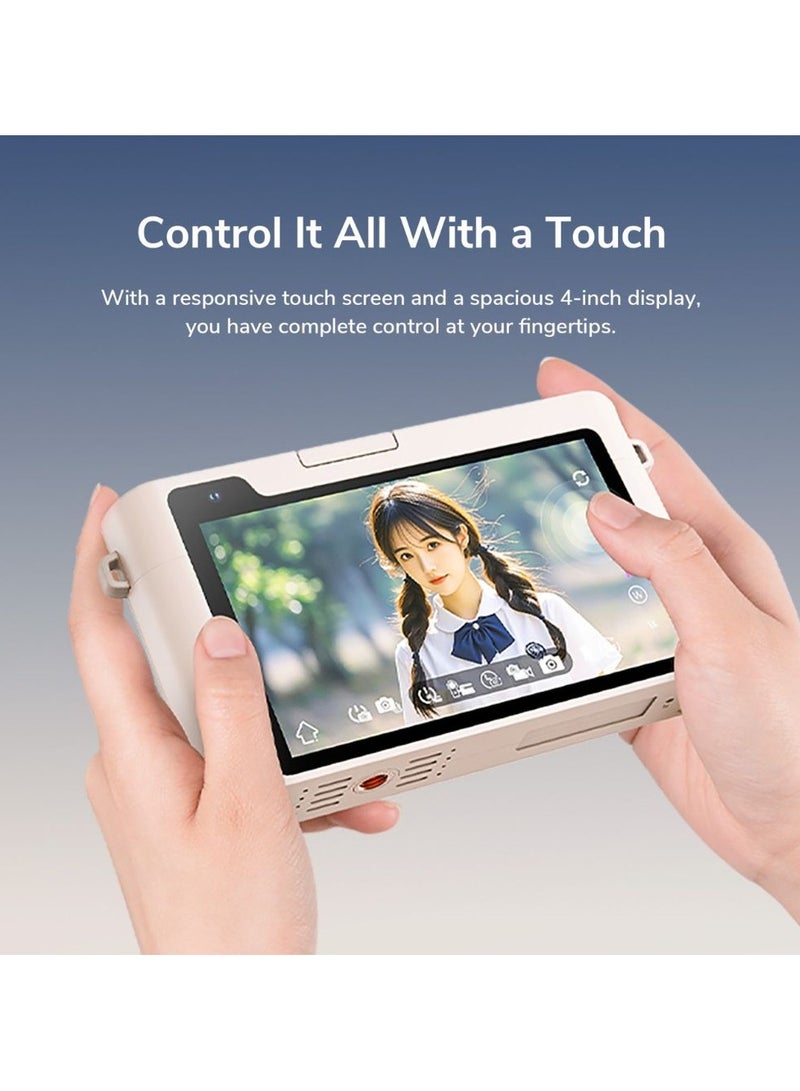 PROMAGE Promage 5K Dual Screen Digital Camera PC160 (Green) – 72MP Interpolated, 5K/4K Video Recording, 8MP+5MP Dual Lens, 4" Display, WiFi, 18X Zoom, Autofocus, Vlogging & Travel Camera with 32GB Card - Image 3