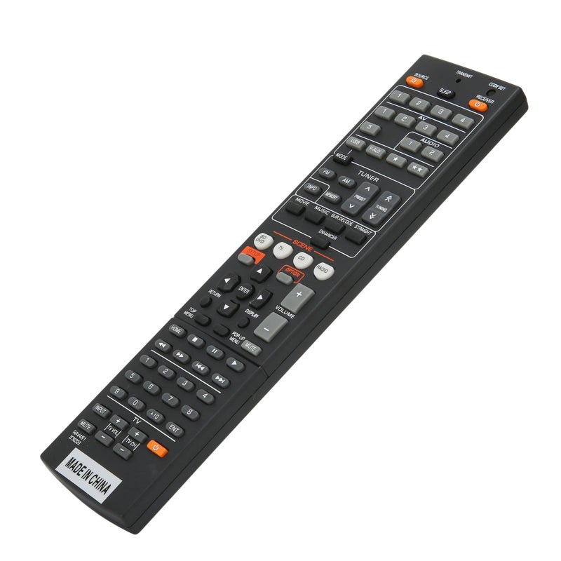 AV Receiver Remote Control for YHT-399U HTR-5063 RX-V467 RX-V367 RX-V371 - Wear-Resistant ABS Material - Easy Access to All Buttons for Home Theater Systems - Image 3