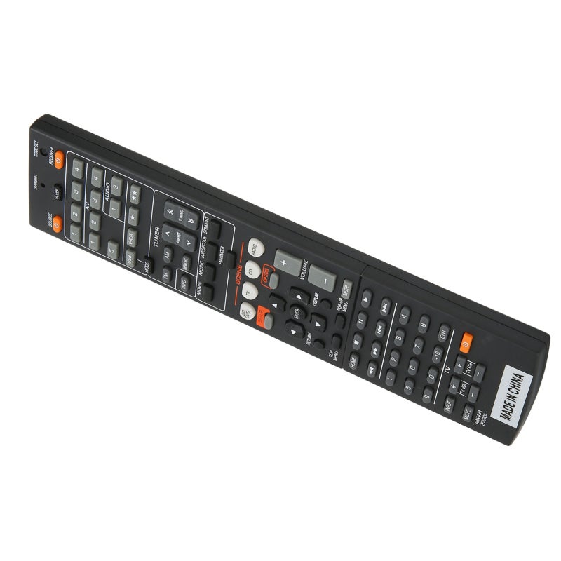 AV Receiver Remote Control for YHT-399U HTR-5063 RX-V467 RX-V367 RX-V371 - Wear-Resistant ABS Material - Easy Access to All Buttons for Home Theater Systems - Image 2