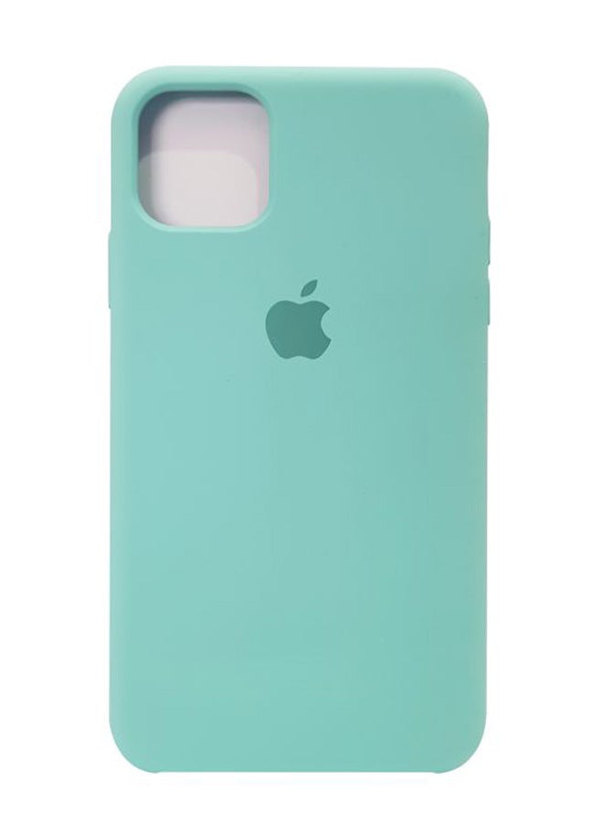اليشمك غطاء حماية من السيليكون لهاتف أبل آيفون 11 نعناع أخضر - Image 1