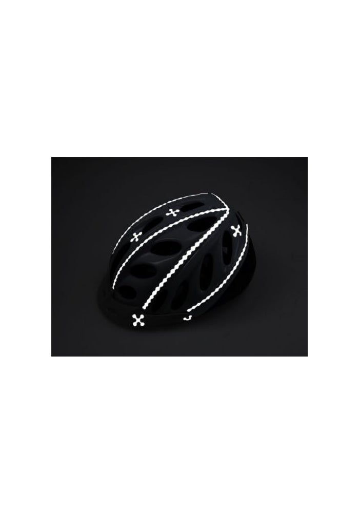 RydeSafe Reflective Decals Multi Shapes Kit Jumbo, White - Image 5