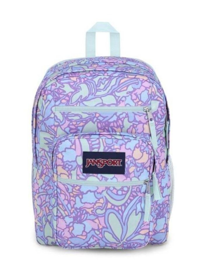 Jansport Backpack Big Student Floral Lilac - Image 1
