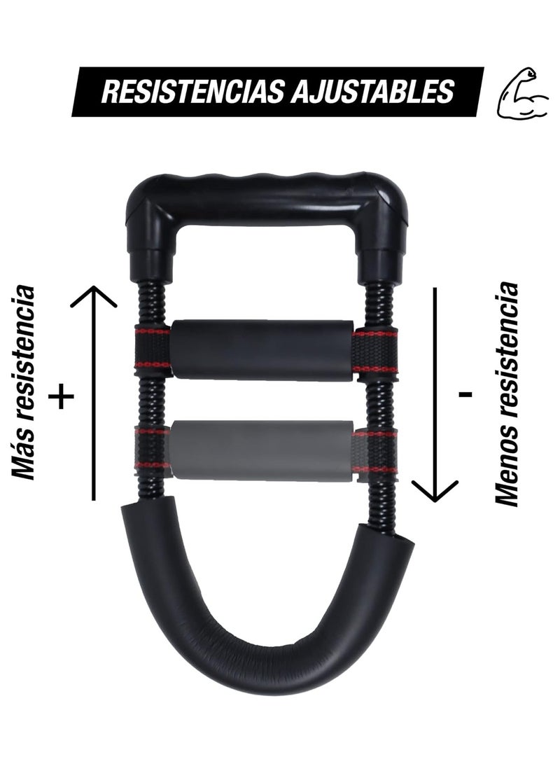 مقوي الساعد الاحترافي القابل للتعديل، تدريب المعصم وتدريب الساعد، تمرين قوة الساعد والمعصم - Image 2