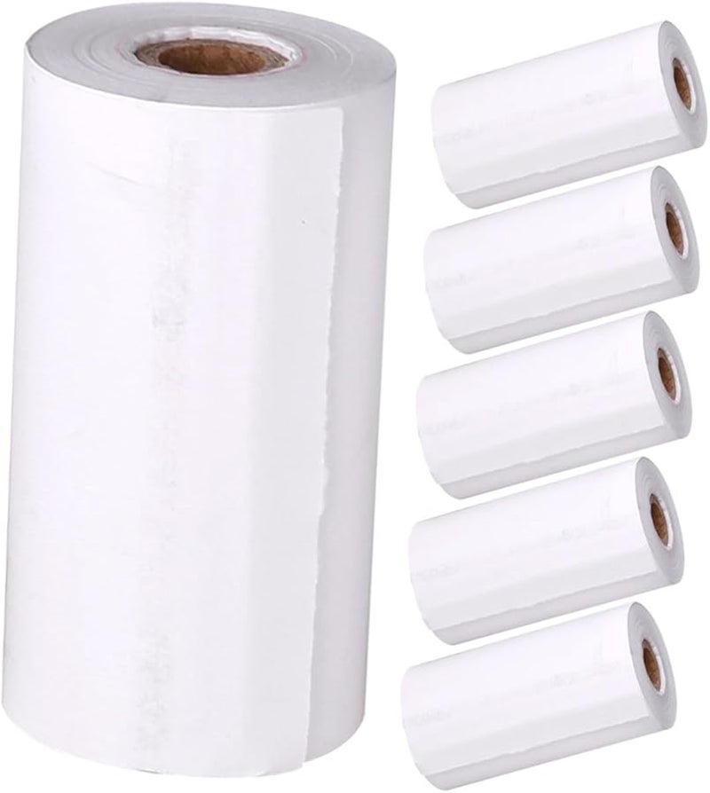 لفائف ورق حراري عام لإعادة التعبئة 6 قطع للكاميرات الفورية وطابعات الصور - Image 1