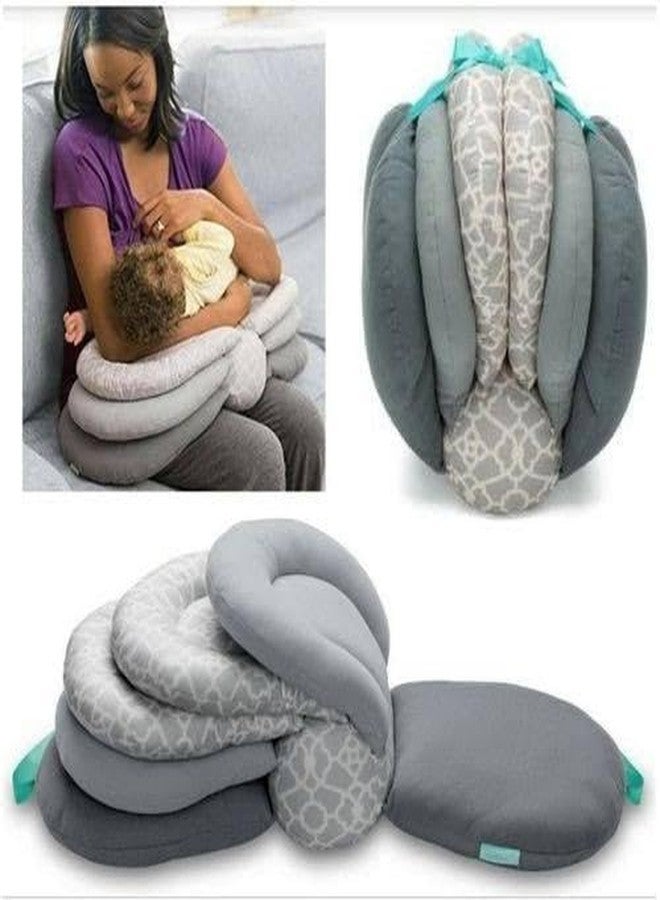 richtots Premium Breastfeeding Pillow Elevate Adjustable Nursing Pillow Multicolor - Image 2