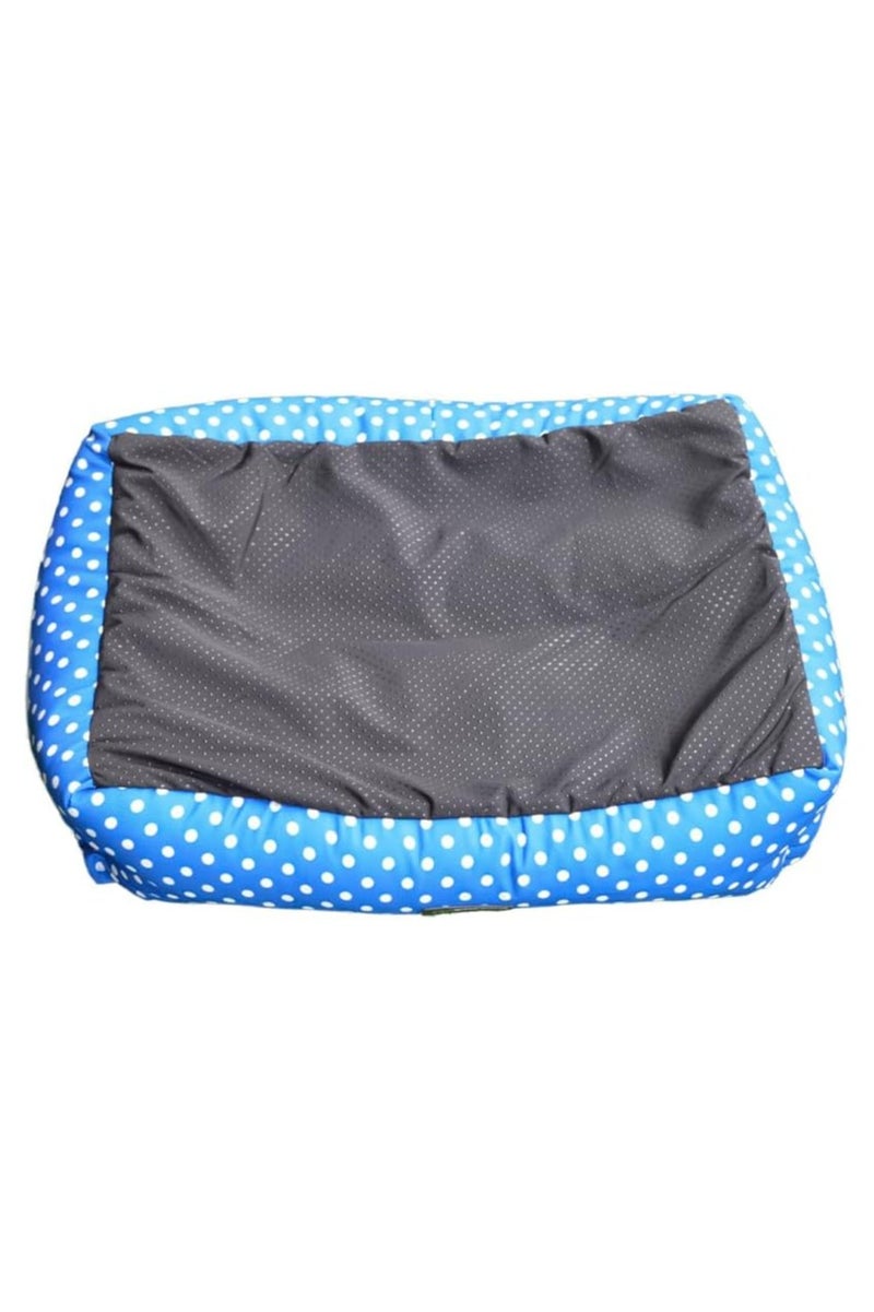 DOCTERPET Doctor Pet - Makaron Series Rectangle Pet Bed Medium - 70x60x22cm - Soft Washable Fabric, Reversible Cushion, Non-Slip Base - Ideal for Cats & Medium Dogs - Image 2