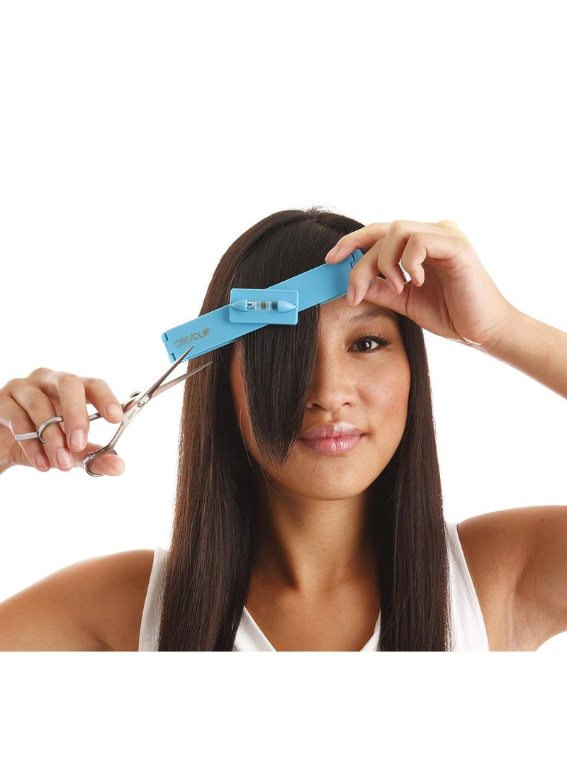 creaclip Original CreaClip Set Hair Cutting Tool - As Seen on Shark Tank - DIY Home Hair Cutting Clips for Bangs, Layers, and Split Ends, Hair Cutting Guide (Set of 2)  - Image 2