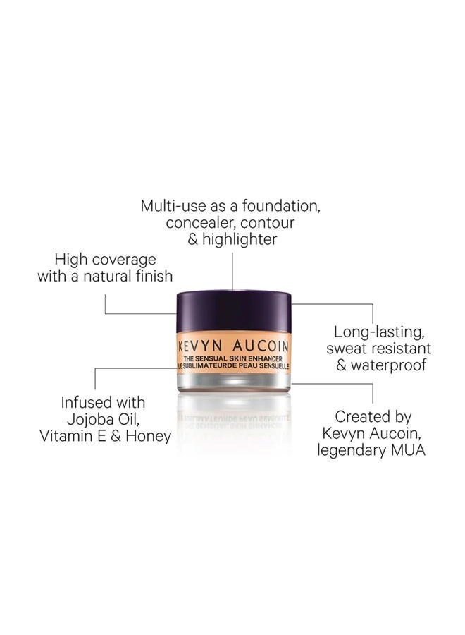 Kevyn Aucoin Sensual Skin Enhancer, SX 04 Light Foundation, Concealer, Highlighter, Contour, 0.3 OZ - Image 2