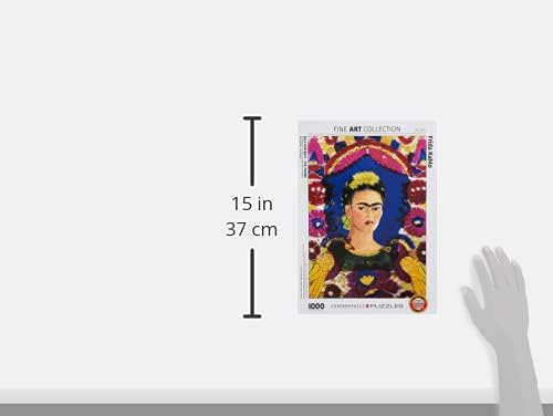 eurographics EuroGraphics Self Portrait The Frame by Frida Kahlo 1000Piece Puzzle  - Image 3