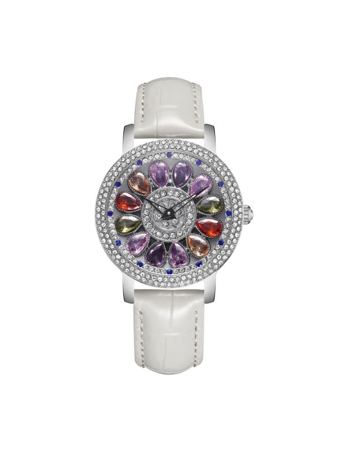 مارك وارفيلد الرجل الجديد Time Flies Set With Colorful Diamonds And Starry Sky For Women's Watches